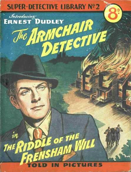 Super Detective Library #2 comic cover