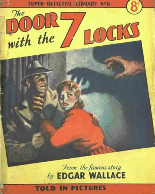Super Detective Library #6 comic cover