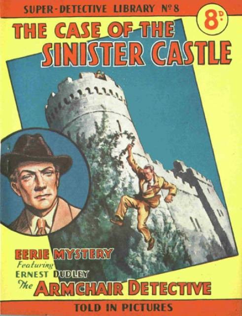 Super Detective Library #8 comic cover