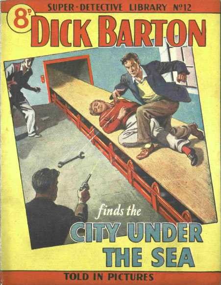 Super Detective Library #12 comic cover