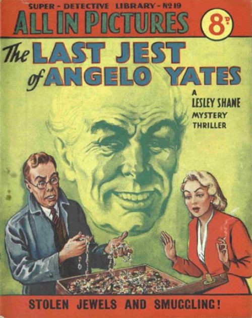Super Detective Library #19 comic cover