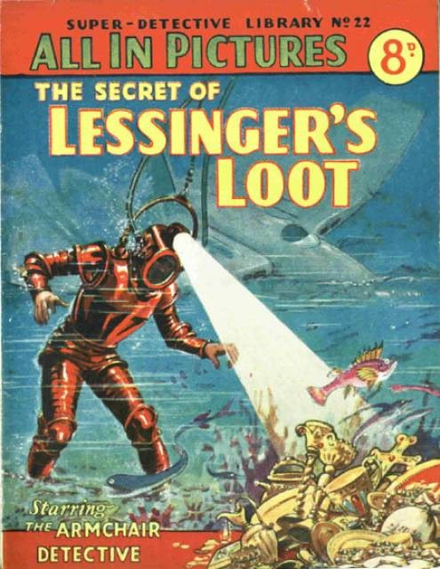 Super Detective Library #22 comic cover
