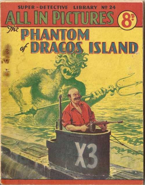 Super Detective Library #24 comic cover