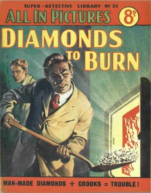 Super Detective Library #25 comic cover