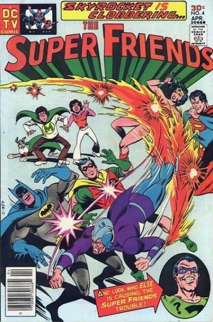 Super Friends #4 comic cover