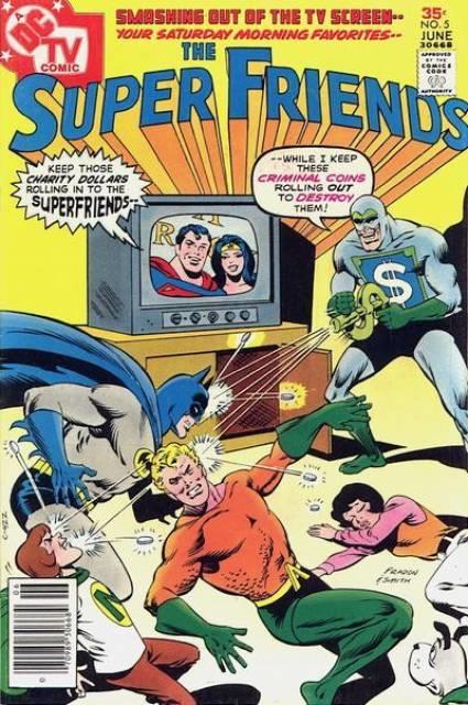 Super Friends #5 comic cover