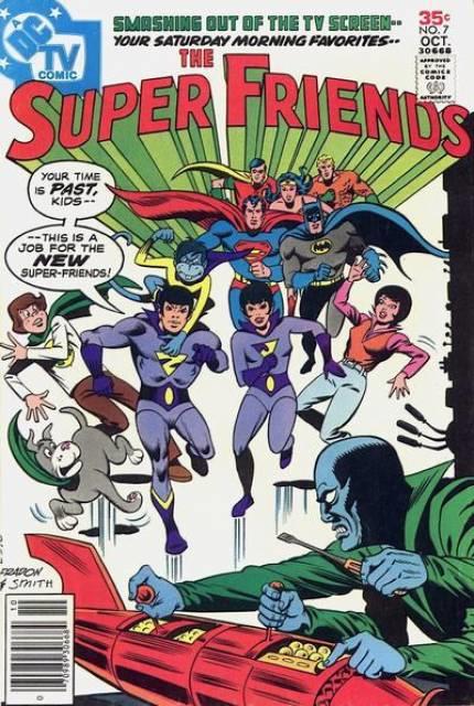 Super Friends #7 comic cover
