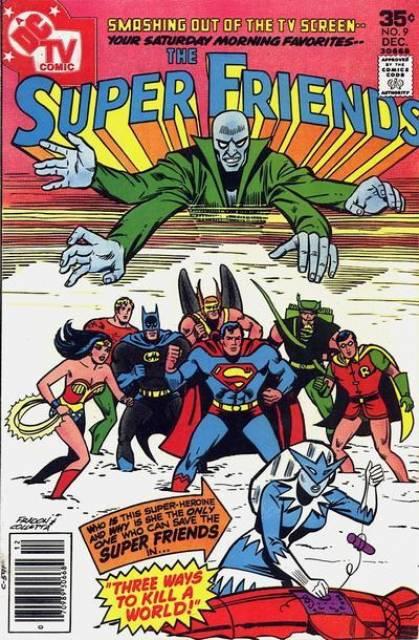 Super Friends #9 comic cover