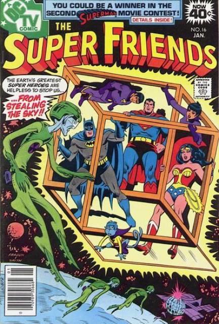 Super Friends #16 comic cover
