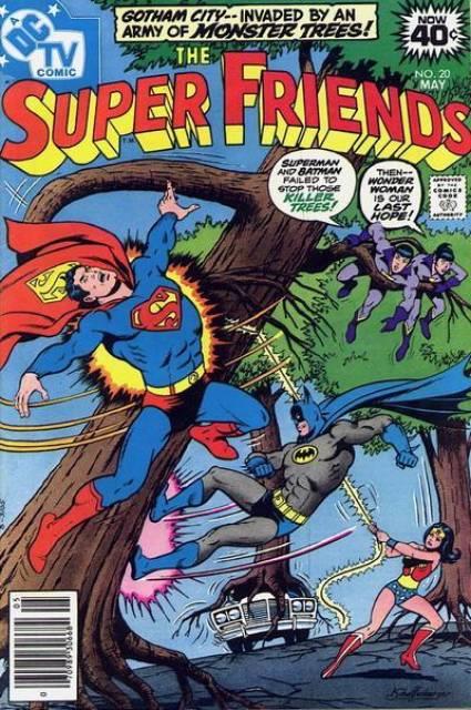 Super Friends #20 comic cover