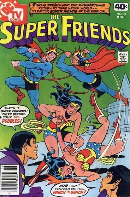 Super Friends #21 comic cover
