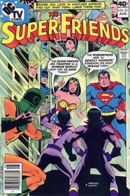 Super Friends #23 comic cover