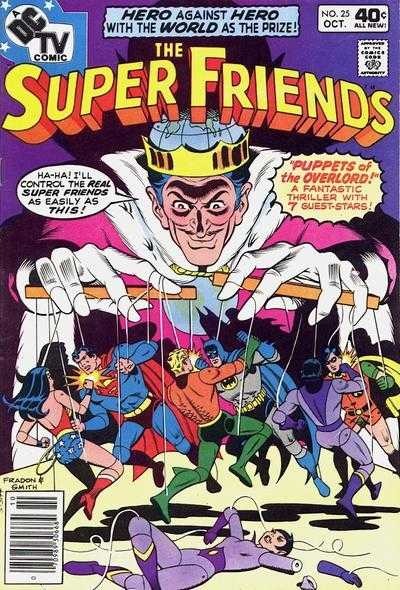 Super Friends #25 comic cover