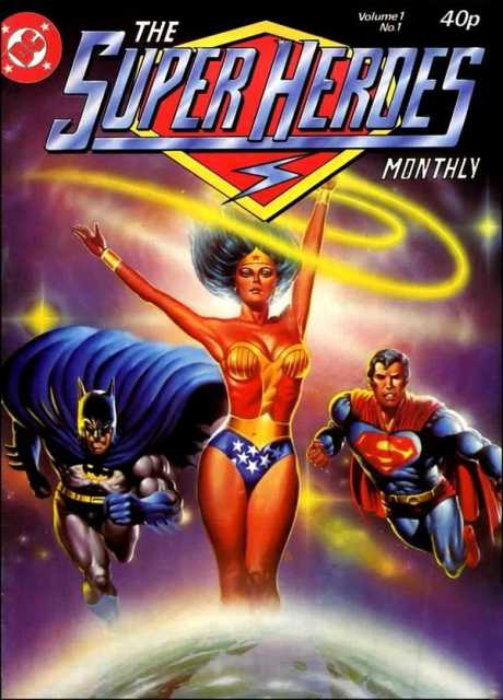 Super Heroes Monthly #1 comic cover