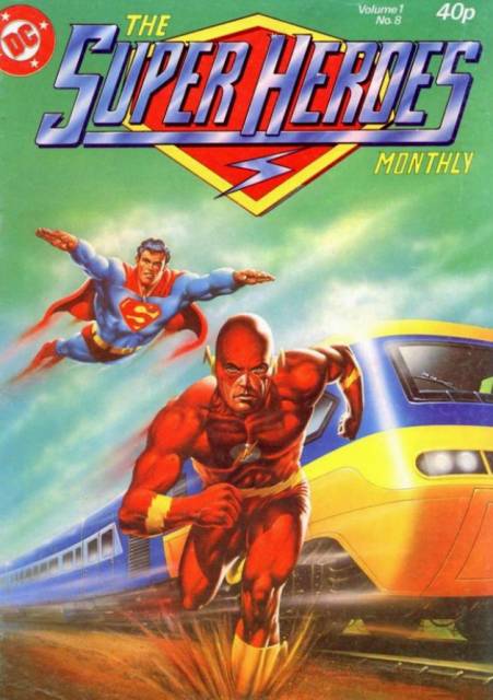 Super Heroes Monthly #8 comic cover