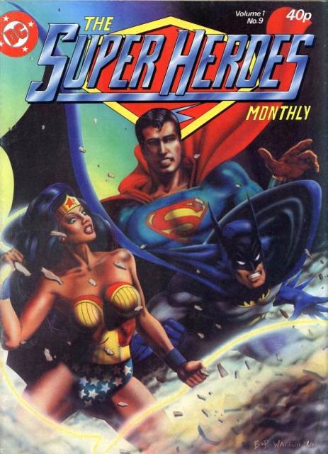 Super Heroes Monthly #9 comic cover
