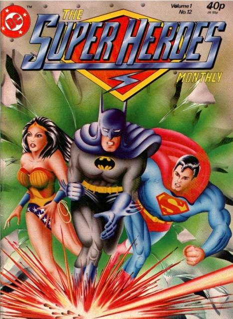 Super Heroes Monthly #12 comic cover