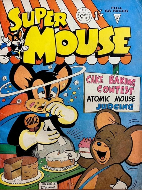 Super Mouse #2 comic cover