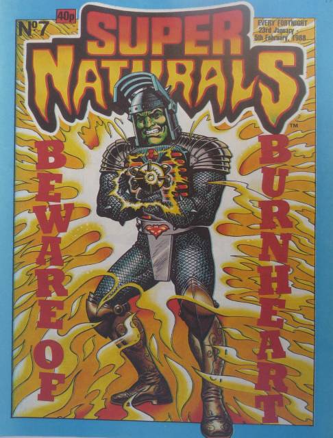 Super Naturals ##7 - 09 January 1988 comic cover