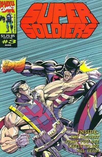 Super Soldiers#3 comic cover