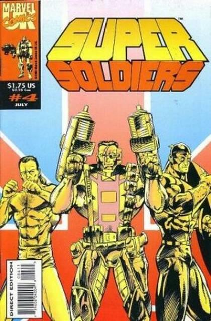Super Soldiers#4 comic cover