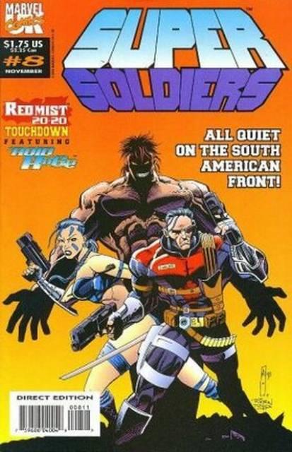 Super Soldiers#8 comic cover