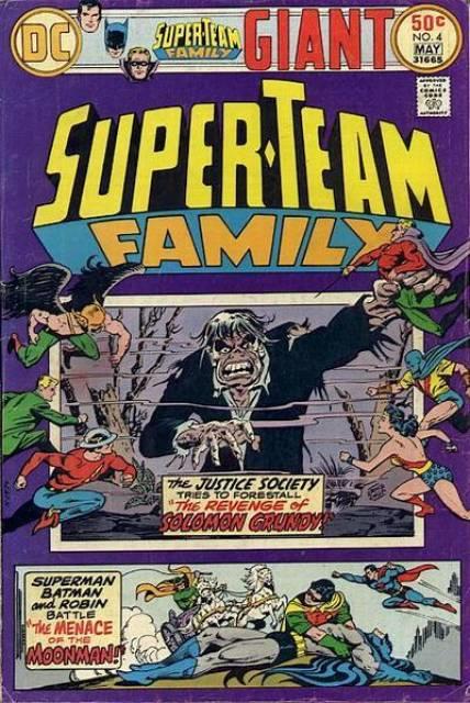Super-Team Family #4 comic cover