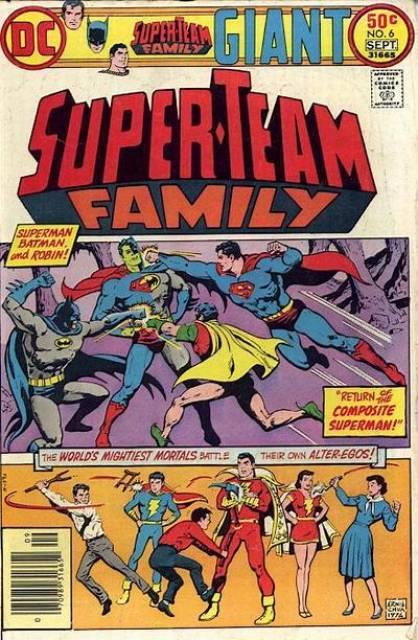 Super-Team Family #6 comic cover