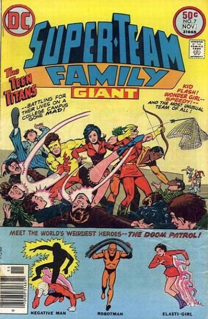 Super-Team Family #7 comic cover
