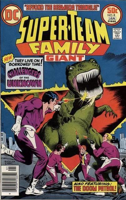 Super-Team Family #8 comic cover