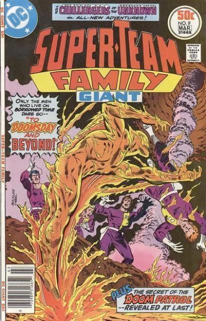 Super-Team Family #9 comic cover