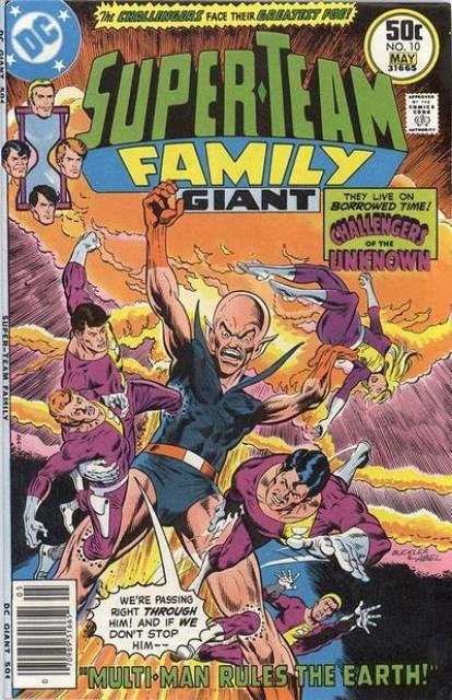 Super-Team Family #10 comic cover