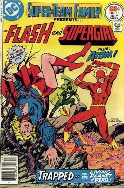 Super-Team Family #11 comic cover