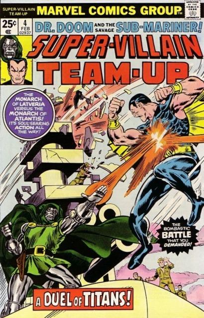Super-Villain Team-Up #4 comic cover