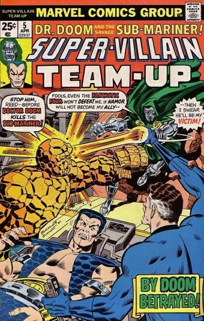 Super-Villain Team-Up #5 comic cover