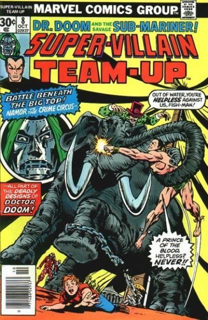 Super-Villain Team-Up #8 comic cover