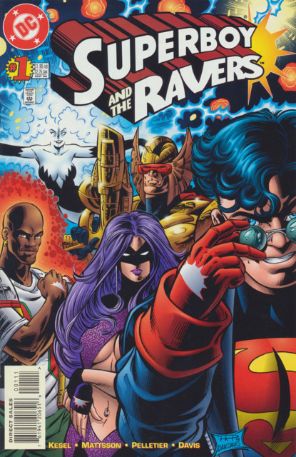 Superboy And the Ravers #1 comic cover