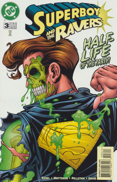 Superboy And the Ravers #3 comic cover