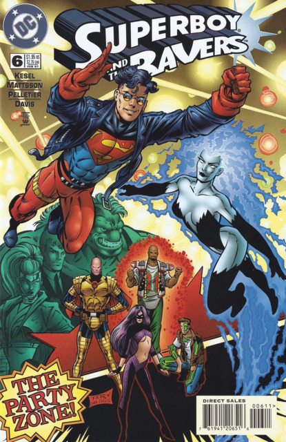 Superboy And the Ravers #6 comic cover