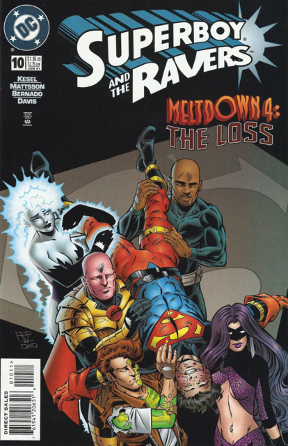 Superboy And the Ravers #10 comic cover