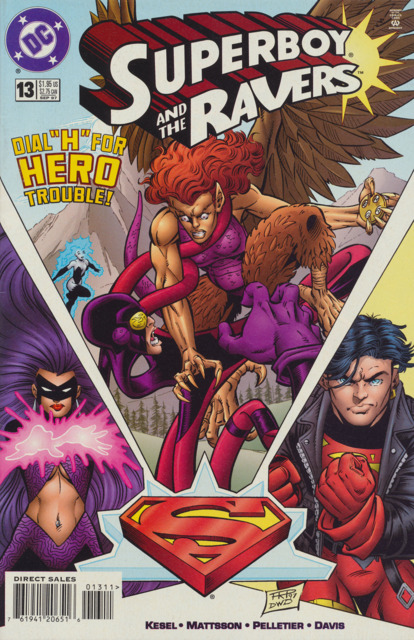 Superboy And the Ravers #13 comic cover