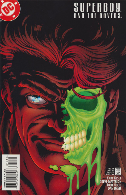 Superboy And the Ravers #16 comic cover