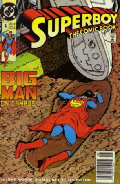 Superboy the Comic Book #4 comic cover