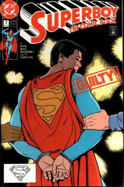 Superboy the Comic Book #7 comic cover