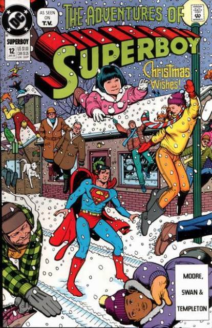 Superboy Adventures (Comic Book) #12 comic cover