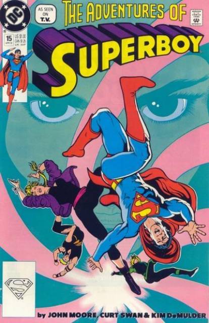 Superboy Adventures (Comic Book) #15 comic cover