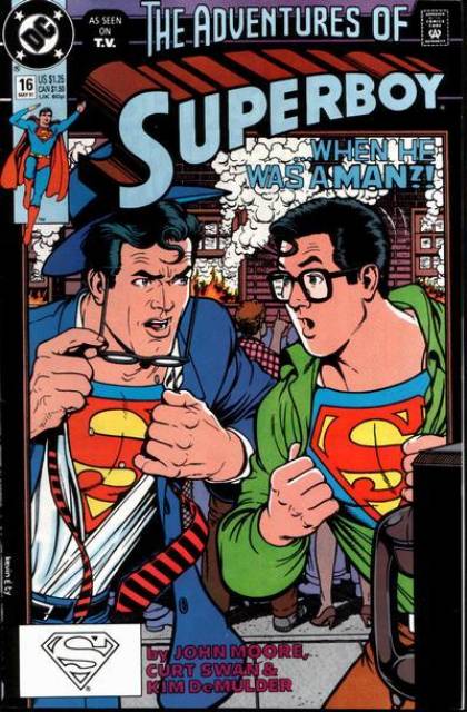Superboy Adventures (Comic Book) #16 comic cover