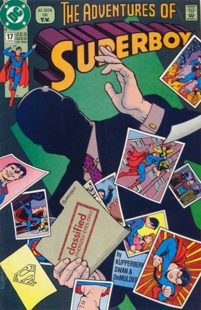 Superboy Adventures (Comic Book) #17 comic cover
