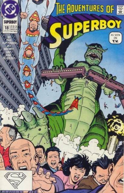 Superboy Adventures (Comic Book) #18 comic cover