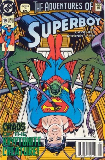 Superboy Adventures (Comic Book) #19 comic cover